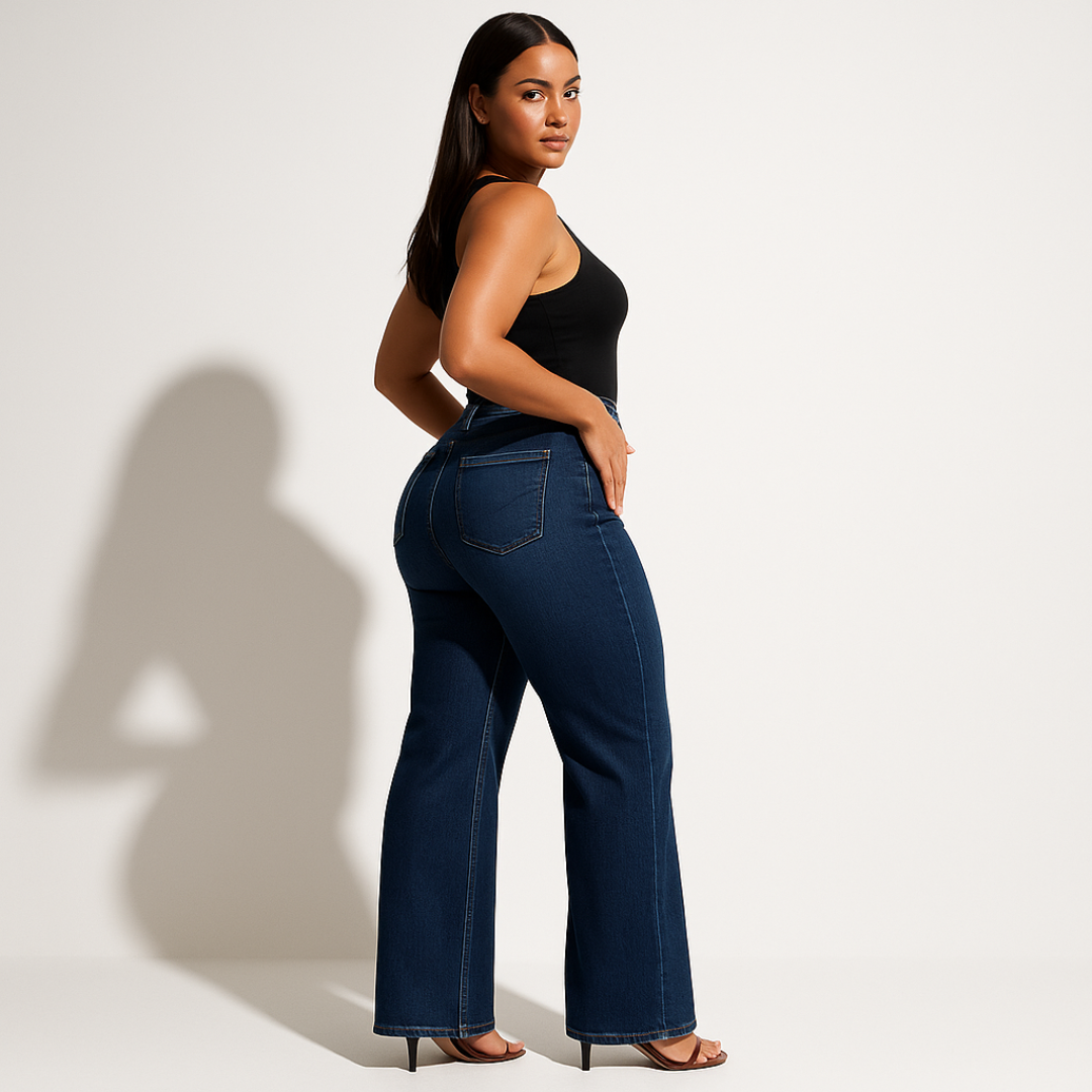 Sanflori® Mid-low Rise Stretch Jeans